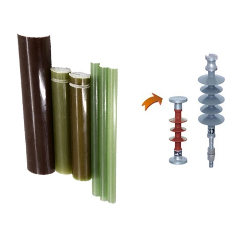 Corrosion Resistance ECR Pultrusion Fiberglass Solid FRP Glass Fiber Rod