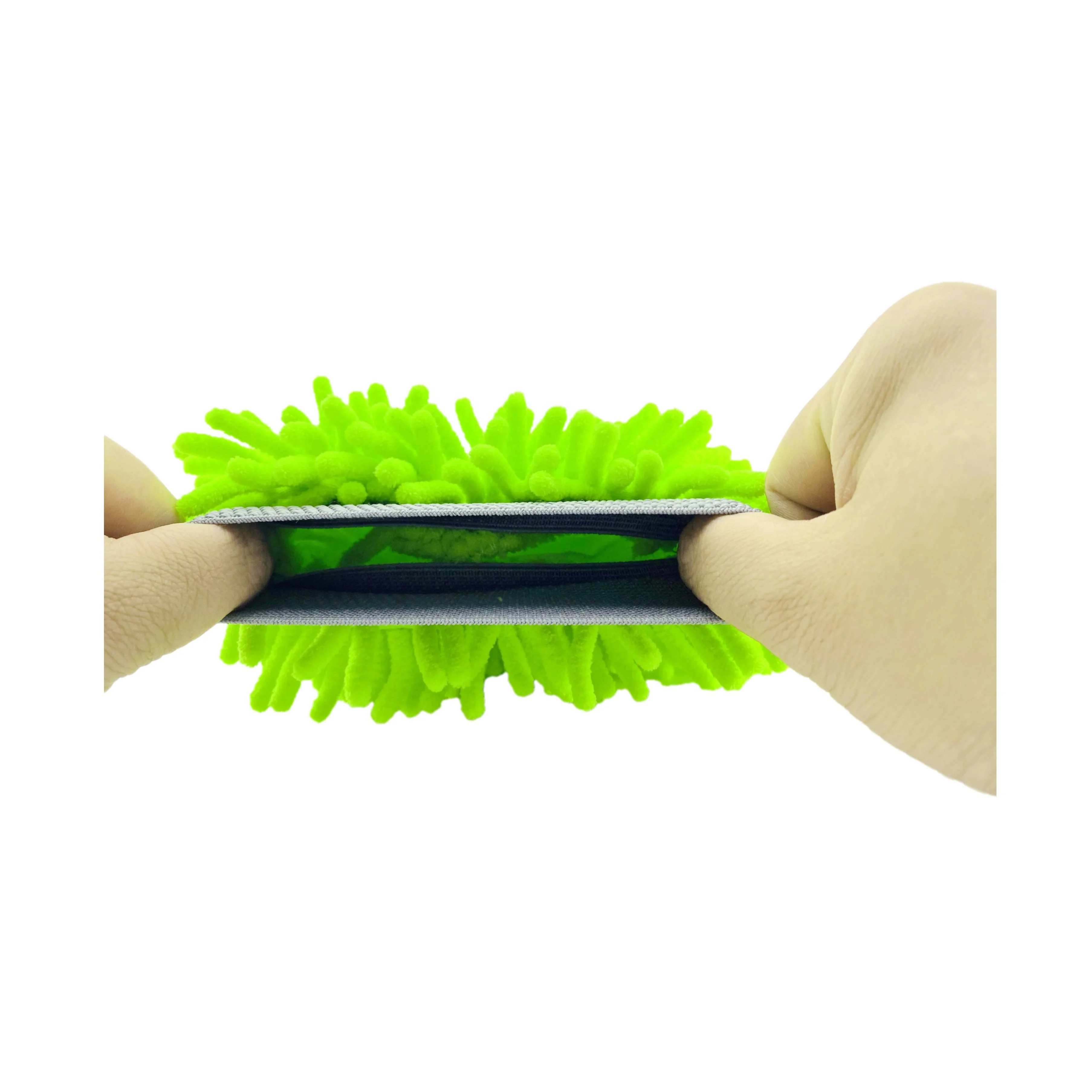 Best selling double-sided chenille wash mitt 80%-20% microfiber wash mitt for car wash