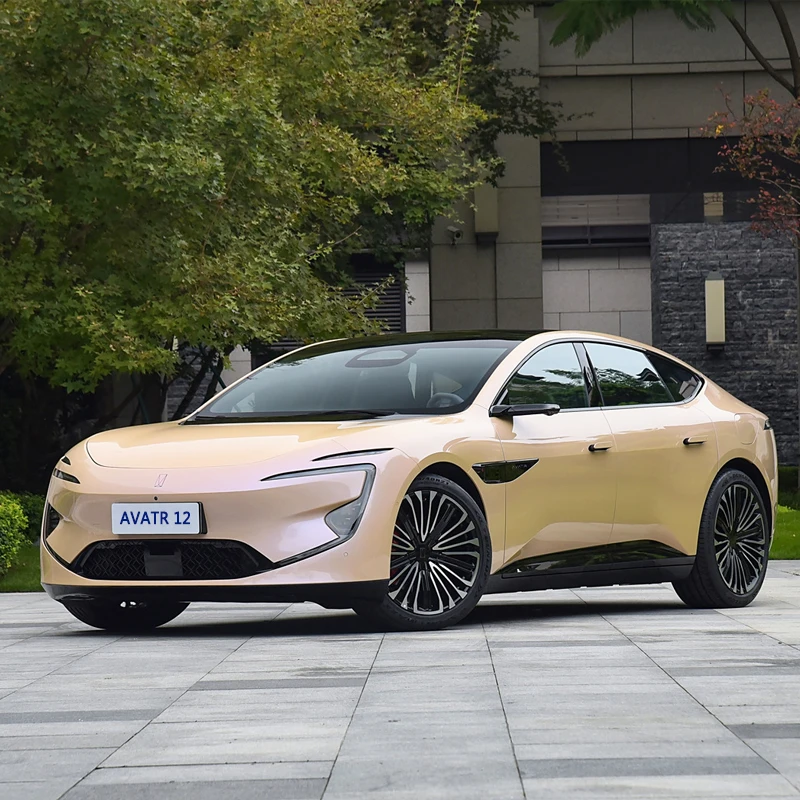 New Chinese high-end electric sedan launched 2025 Avatr 12 Max extended range luxury sedan electric vehicle EV car