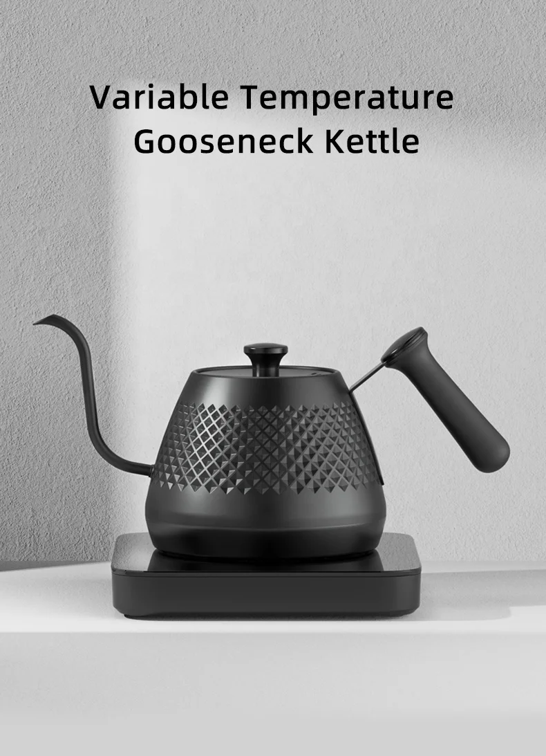 Akimita temperature control smart kettle digital coffee kettle electric boiler kettle for sale