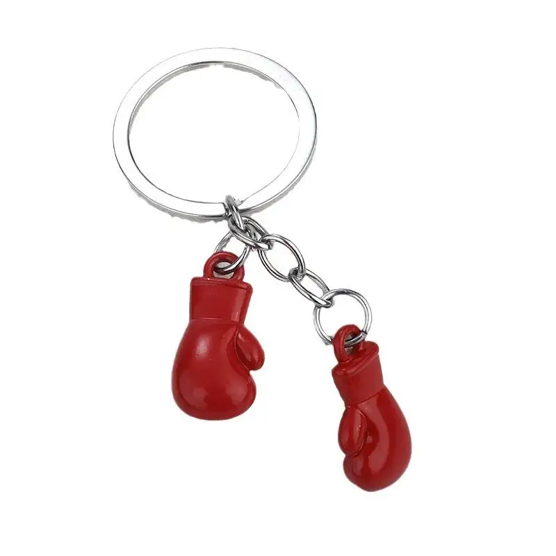 Hot Sale Boxing Glove Keychain Personalized 3D Accessories Design Metal Boxing Key Chains