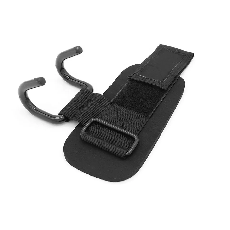Weight Lifting Hook Hand Bar Wrist Straps Weightlifting Strength Training Hook Support
