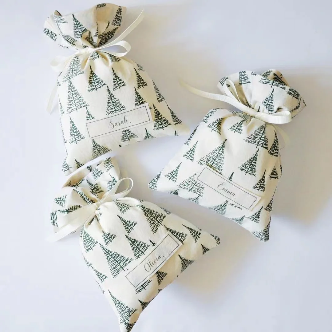 Satin Drawstring Pouch Wedding Favors Bridal Shower Candy Jewelry Bags customize Silk Stain Bag with Ribbon