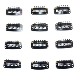 3.2cm 4 Colors Hair Extensions Clip Wig Accessories U Shape Wig Metal Clips For Hair Extension