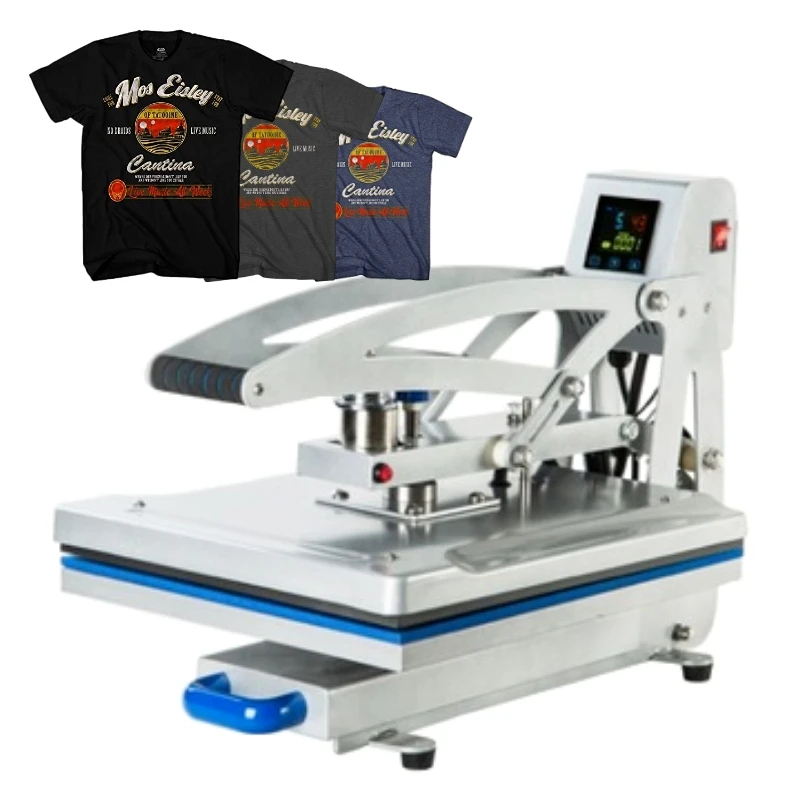 USA warehouse Fast Shipping 16X20  magnetic semi-automatic t shirt sublimation heat press machine