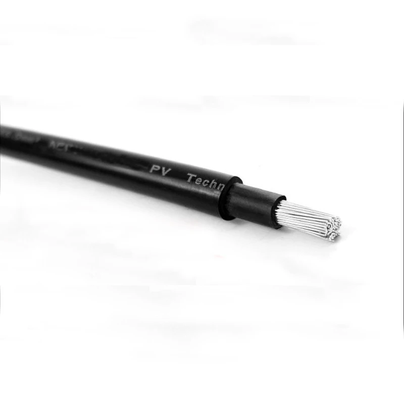 25years working life 1000V 1500V TUV standard   1c 2.5mm2 solar dc cable
