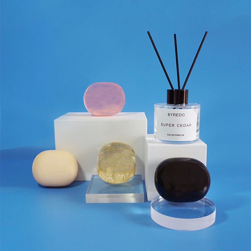 Muran Gold Soap OEM Private Label Crystal Moisturizing Whitening 24k Gold Foil Amino Acid Handmade Bar Soap