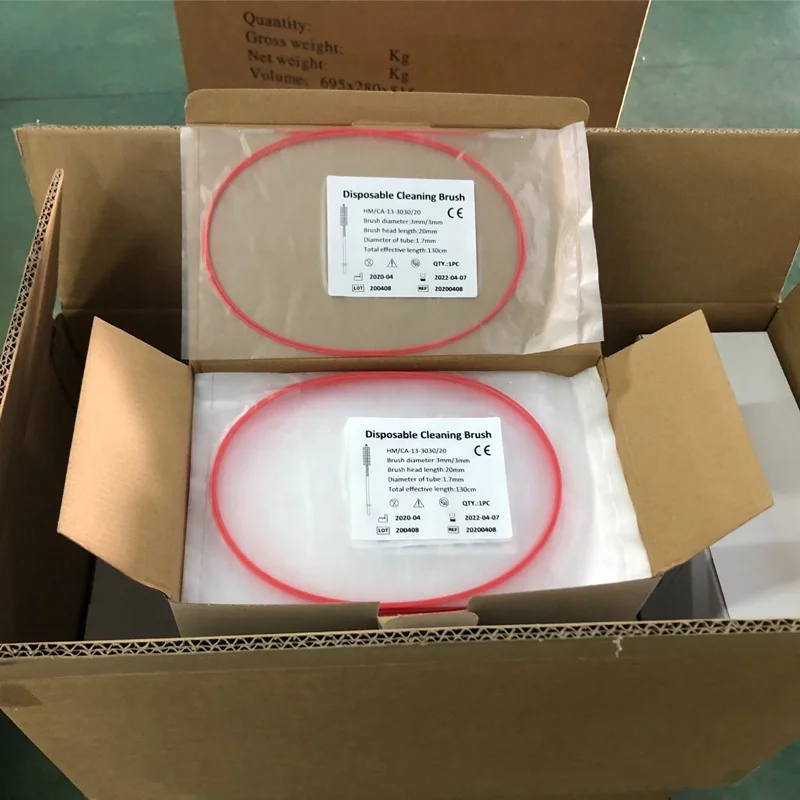 Disposable Endoscopic Flexible Cleaning Brush Medical Endoscopy Cleaning Brush For Endoscope Channel