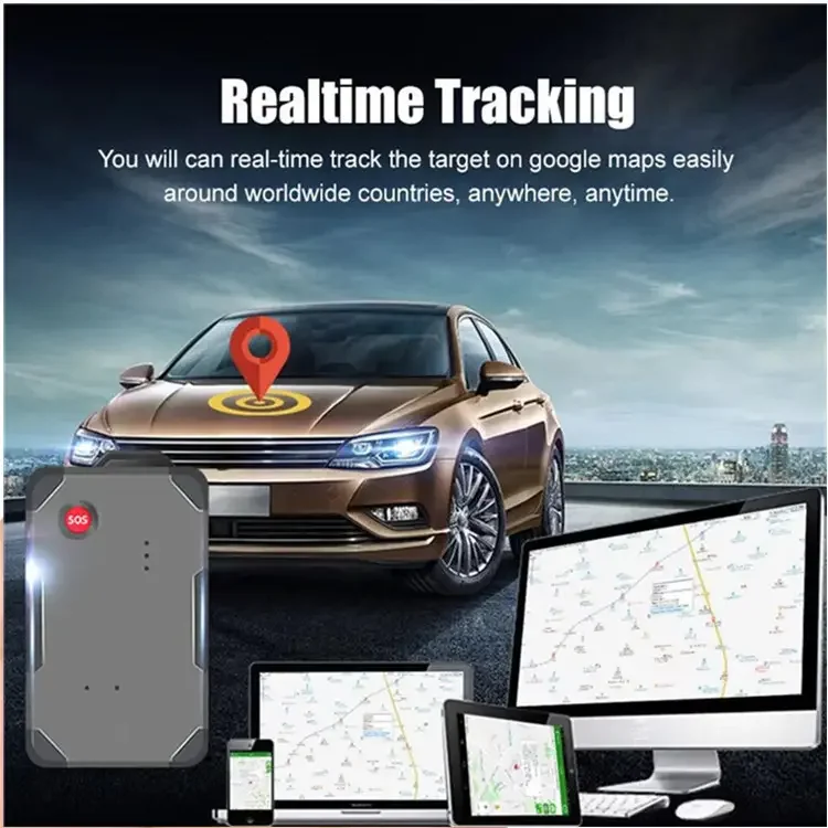 Magnetic for Car with Big Battery 6000mAh on Vehicle Sharing GF07 GF-09 GF22 GF21 Protocol 4G Portable Car GPS Tracker