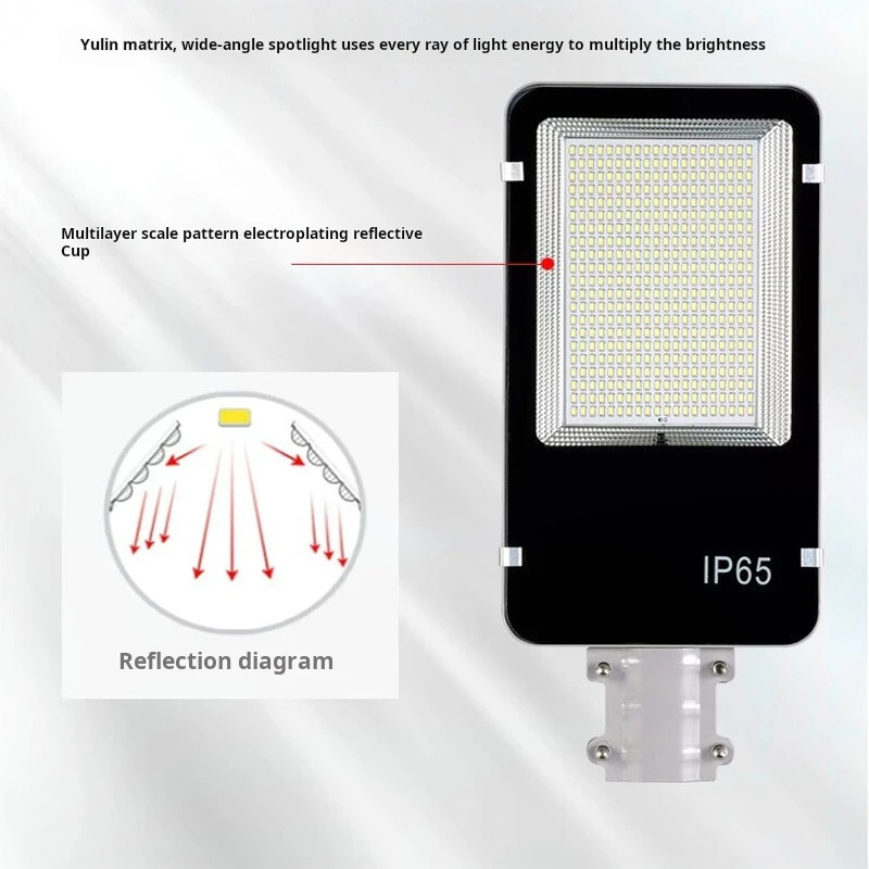 Lampadaires Solaires Remote Control LED Street Light Outdoor High Quality Solar Street Lamp 2 in 1 100w 200w 300w 400w Light