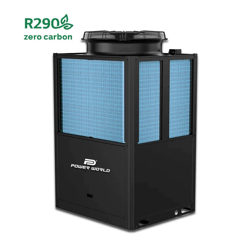 High COP Wfi control R290 commercial air heat pump heating heat pump hot water heater unit