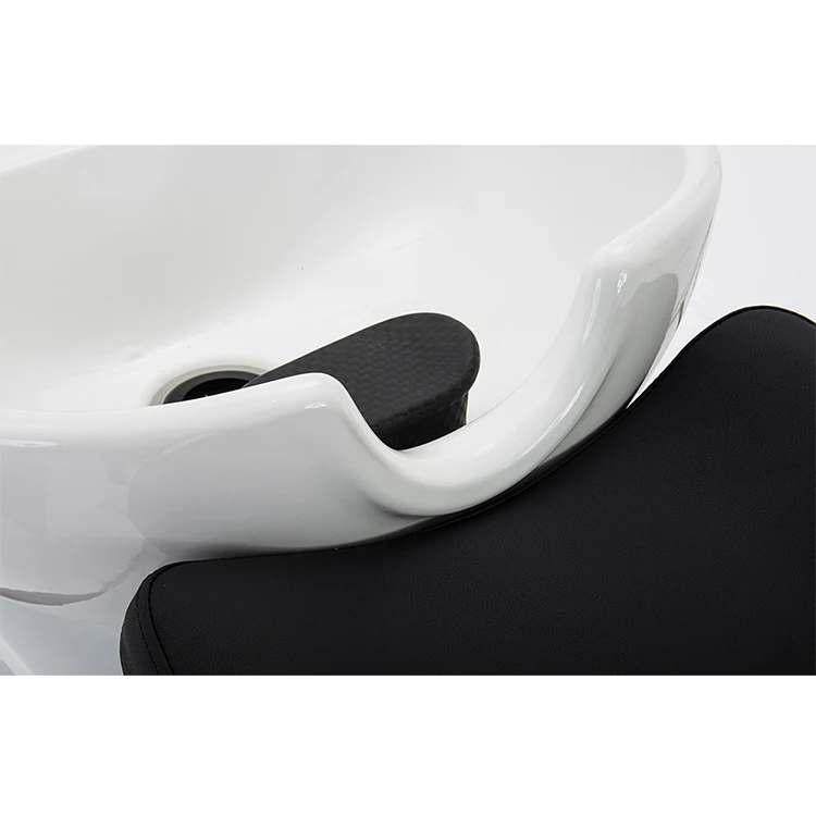 luxury black beauty salon hairdresser sink and chair shampoo bed hair salon