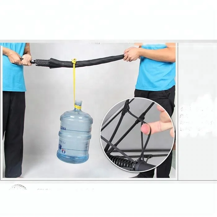 Umbrella manufacture China Auto Open Double Canopy windproof Fiber bone Golf Umbrella with custom Logo Print For Promotion gift