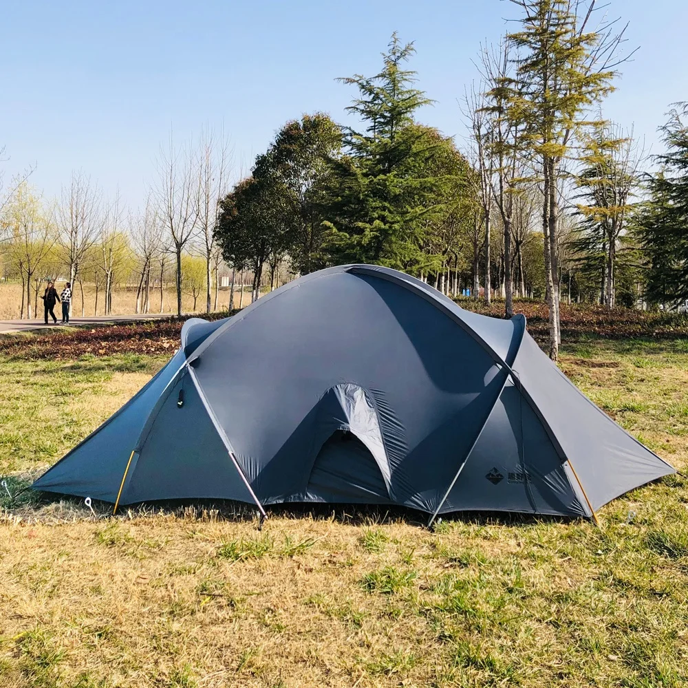 2 Person Double Layer Waterproof Lightweight Backpacking Tent High Altitude Outdoor Hiking Tent Ultralight Camping Tent