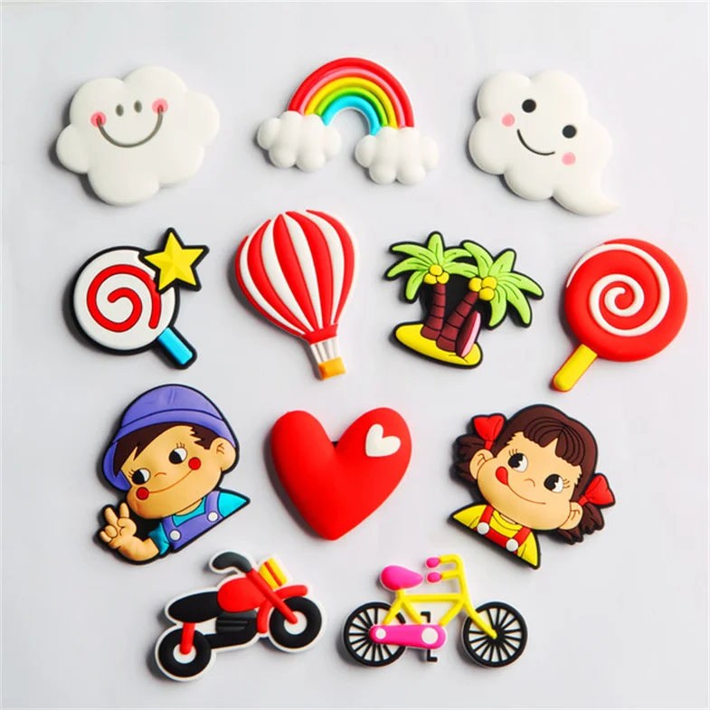 Cheap Design Wholesale 3D Cartoon Customized Food Fridge Magnet