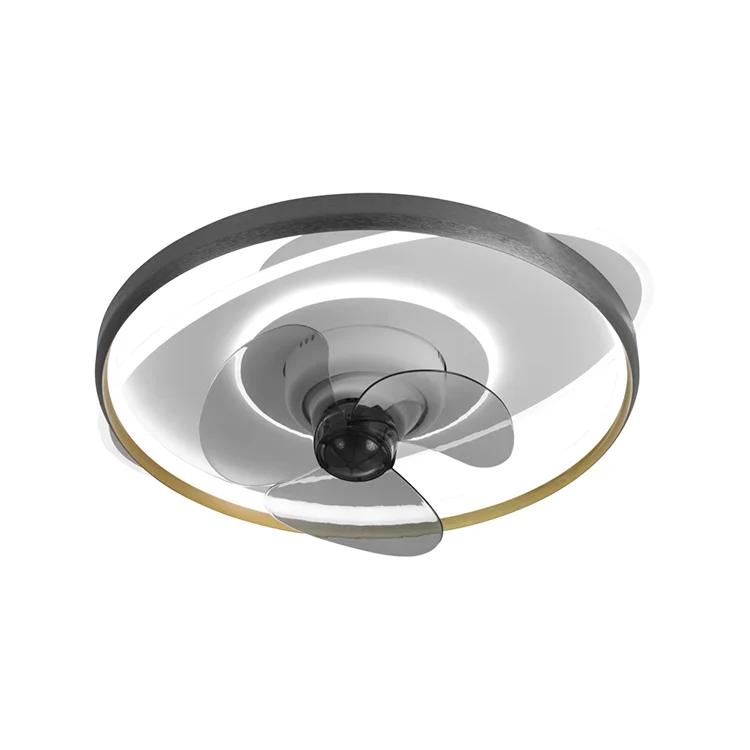 China factory smart modern decorative pc blade remotecontrol bedroom led ceiling fans with light