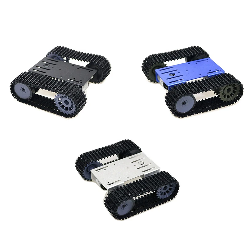 DIY T101 RC умный робот танк шасси платформа из алюминиевого сплава робот автомобиль шасси для Arduino