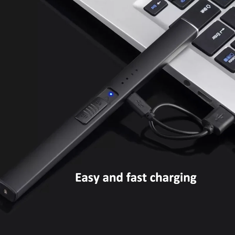 Wholesale good price Electric lighter Candle Lighter windproof BBQ Camping USB Rechargeable arc Lighter for outdoor home use