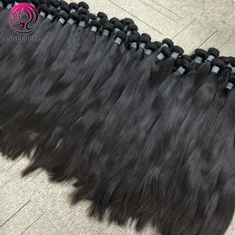 Angelbella New Design Hair Bundles Loose Wave Funmi Super Double Drawn Human Hair wholesale virgin brazilian hair bundles