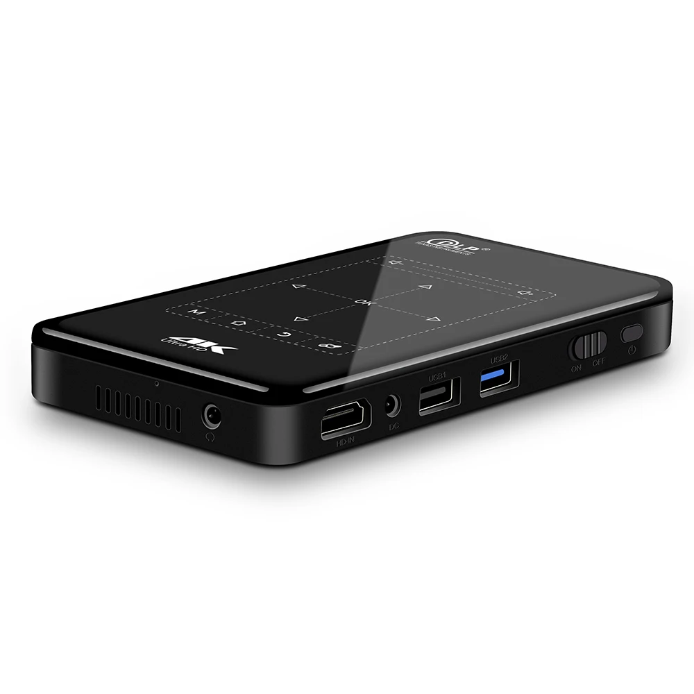  Заводские Горячие продажи 4k 3D Мини светодиодный Android 9 0 проектор P09 II для бизнеса дома 1G +