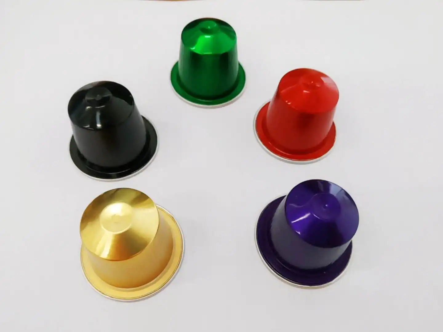  Nestle aluminum nespresso 15 мл совместимая капсула с крышкой из фольги