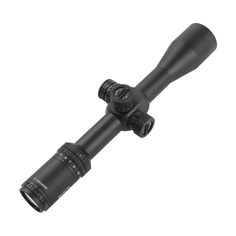 Новый Бестселлер SK 3-15X44 FFP ИК тактический охотничий прицел для соревнований наружный оптический