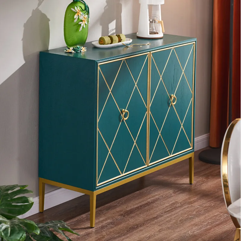 Cheap Wholesale modern hallway luxury metal gold console table living room sideboard stainless steel console table