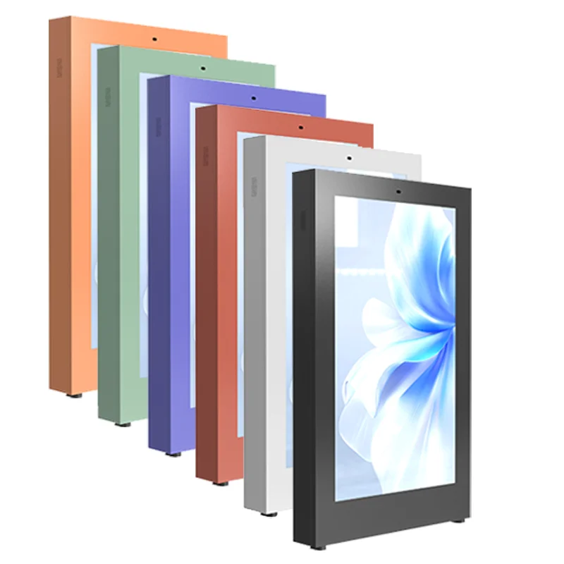 32/43/49/55/65/75 inch Outdoor Highlighted All-in-one Machine  Wall Mounted Vertical Screens Signage Advertising Displays