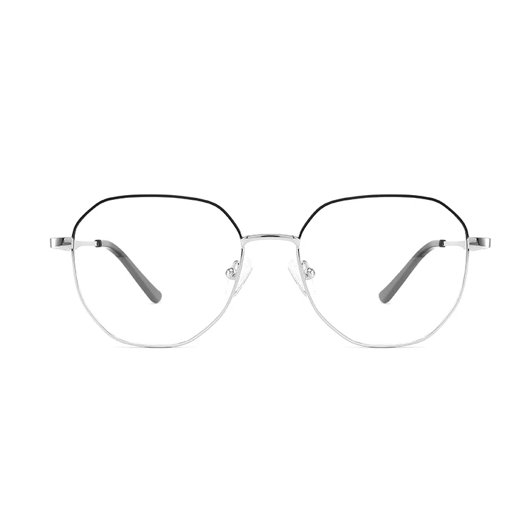 2102G43 wholesale optical eyewear 2022 new model luxury women metal frames eyeglasses