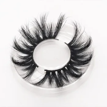 
Wholesale customization mink lashes 25 mm mink lashes 25mm eyelashes 3d With Custom Packaging Your Own Logo Eyelash Box 