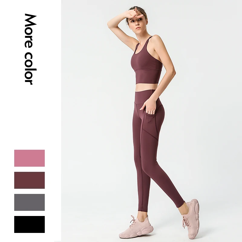
High Waist Compression Tights Custom Scrunch Butt Contour Femme clothing Gym Leggings 