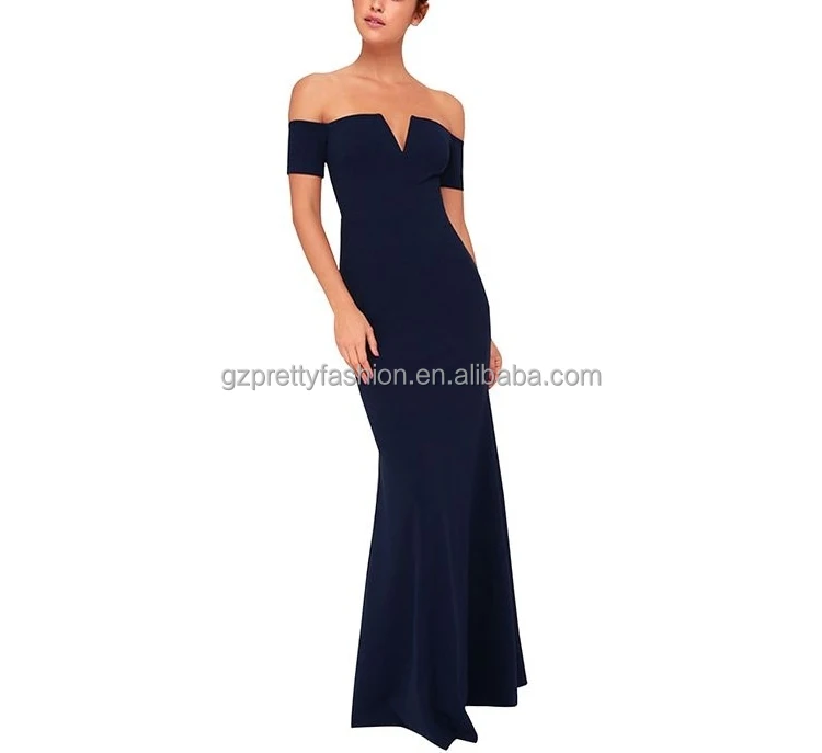 
Dresses Women Lady Elegant Party Evening under Shoulder Dress for mature woman sexy v-neck short sleeve evening dress 