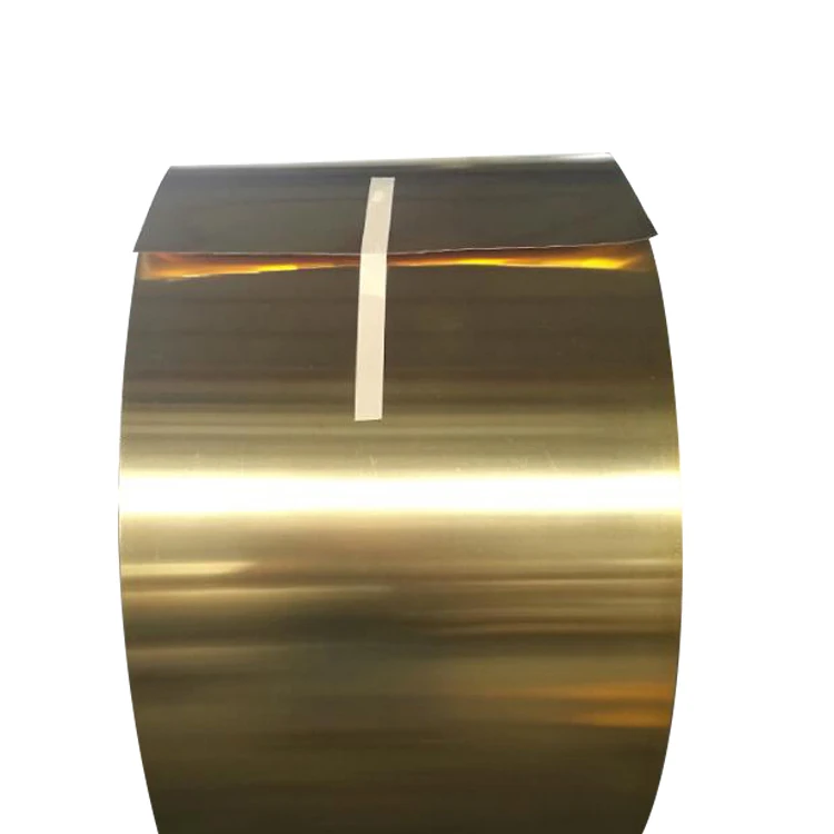 Заводская поставка латунная медная пластина катушка латунный лист в