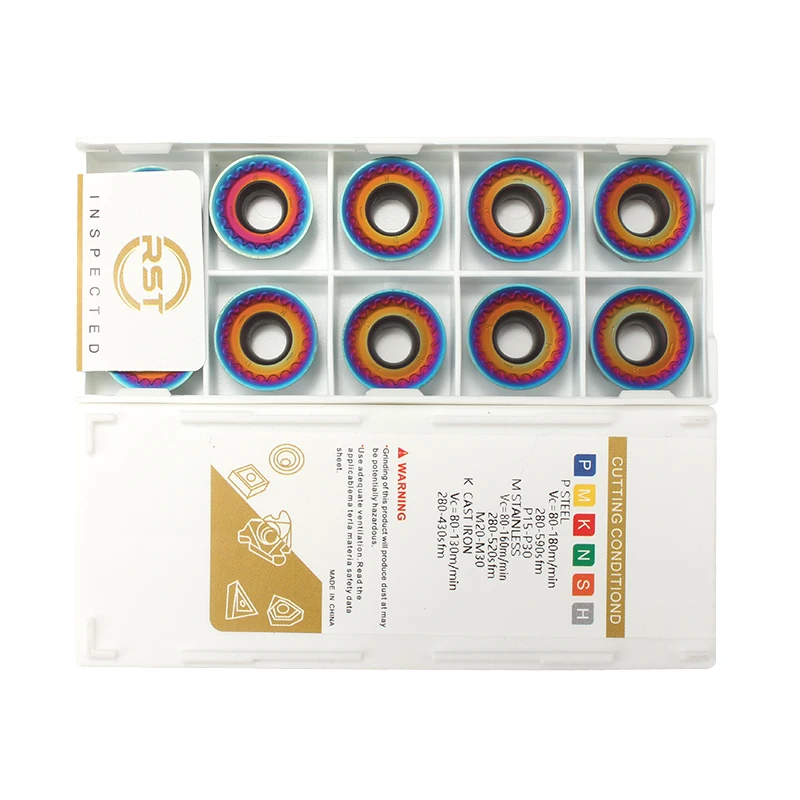 cnc tools RCKT1604MO-DR  carbide milling inserts for lathe carbide tools For Stainless Steel