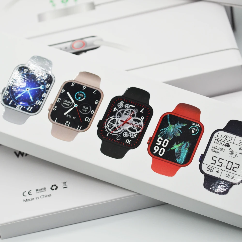 2021 Новый 2021 Лидер продаж; Оптовая продажа; Дешевые смарт-часы Z32 Pro 1,7 дюймов полный сенсорный Беспроводное зарядное устройство Smartwatch Z32 Pro