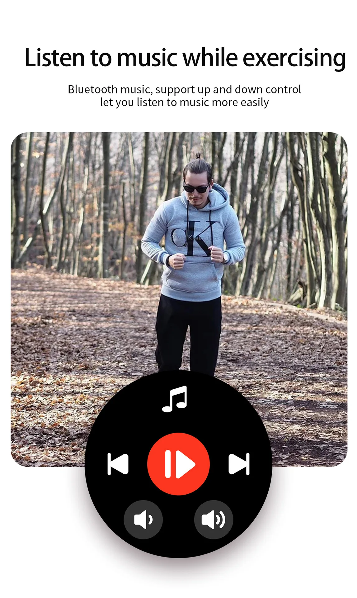 
Bluetooth Music Smartwatch Support Call Bracelet Custom Desktop ios/Android Smart Watch Waterproof Phone Watches Blood pressure 