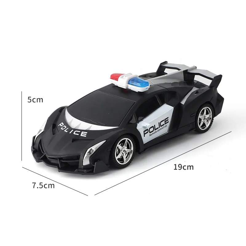 Hot sales Lambor rc 1:20 police car toy with four five channels with light good gift for boy