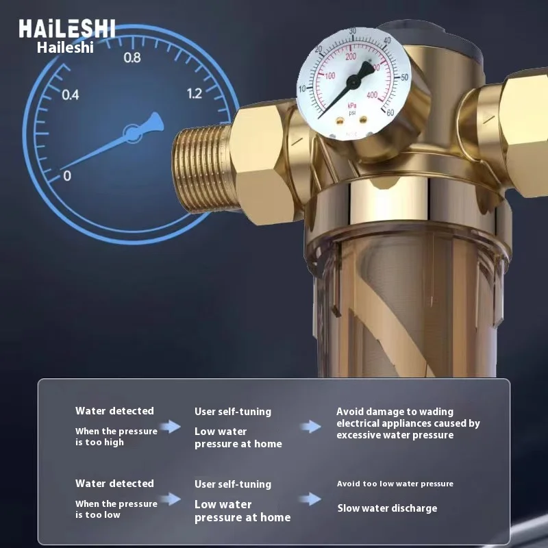 Intelligent reverse osmosis PC material large flow water purifier for Filtration filter systems