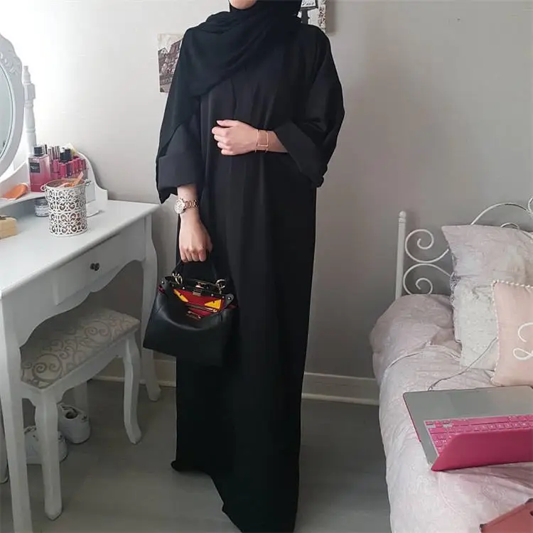 Wholesale Muslim Mukena Indonesia Telekung Plus Size Women Dress Abaya Kaftan Caftan Arab Jalabiya Dubai Fashion