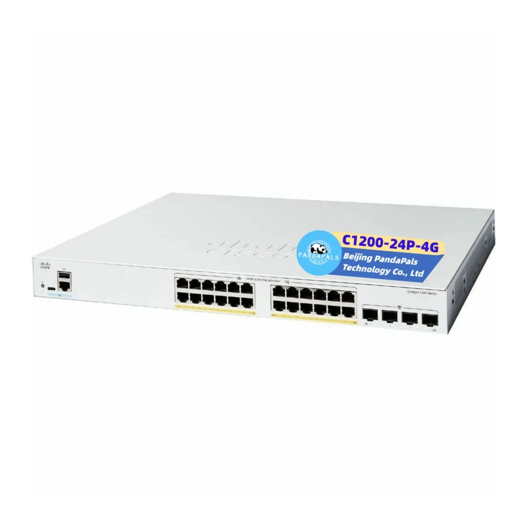 Оригинальный Новый Ciscos C1200-24P-4G C1200-24T-4G переключатель катализатора 24 порта poe