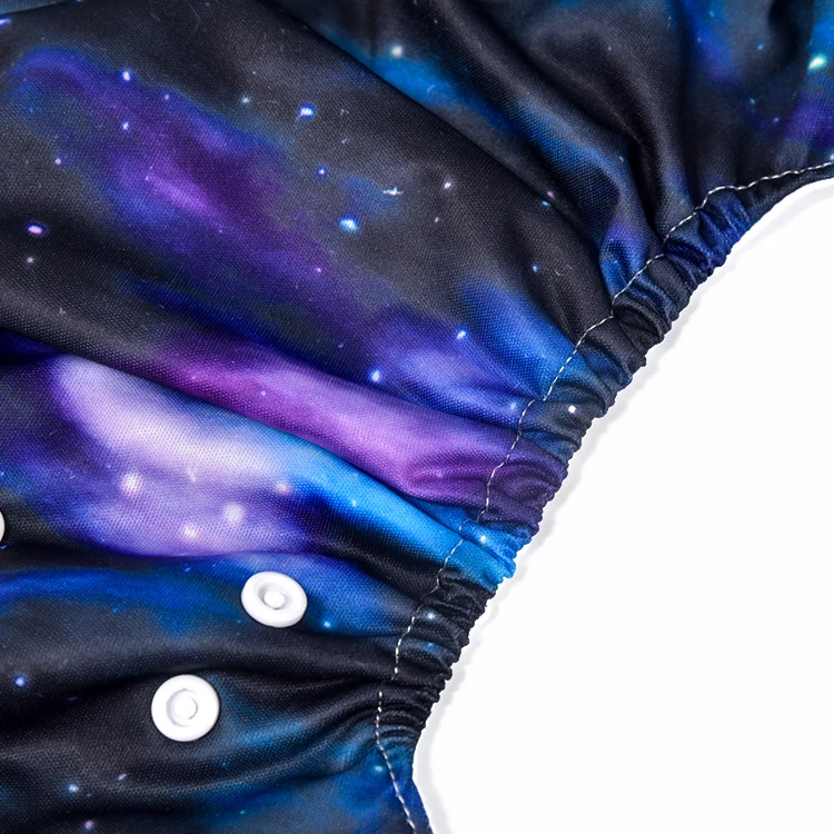 EASYMOM Wholesale Ecological  Washable Reusable Adjustable Baby Pocket Cloth Diapers Nappies