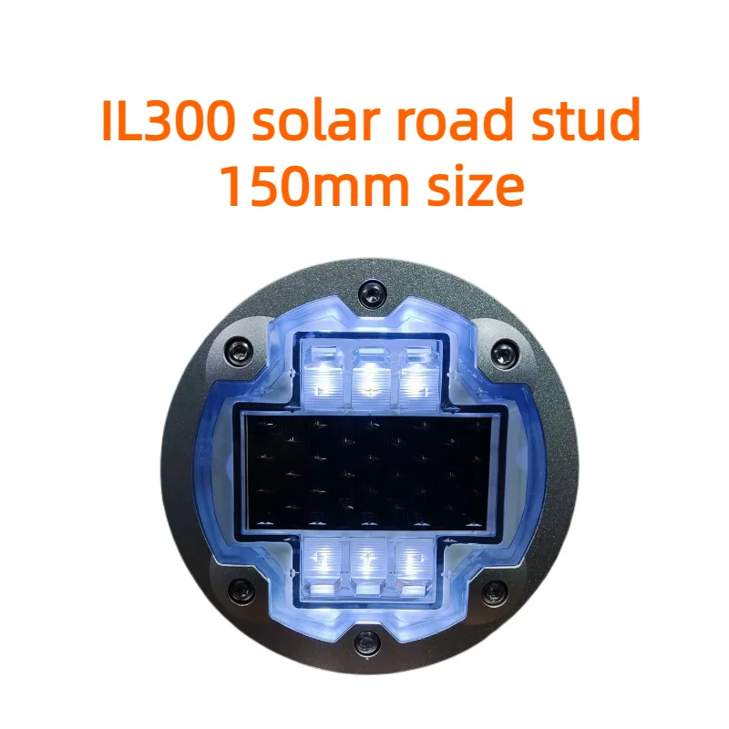 Aluminum LED flashing Driveway Pavement Marker il300 Solar Road Studs