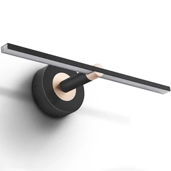 Modern Black Bedroom Lights Minimalist Home Lighting LED Wall Light Modern Bedside Wall Lamp Hotel Lobby Lamp