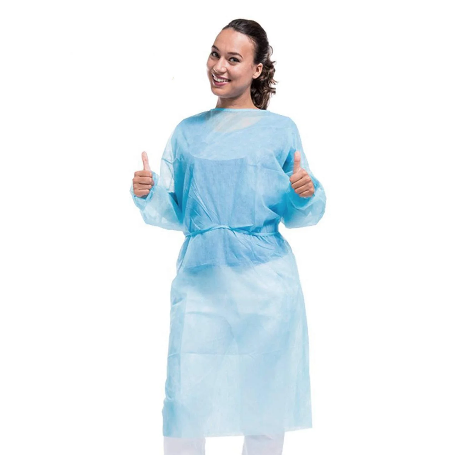 Disposable Medical Uniform Hospital Clothing Doctor Apron Long Sleeve Gown Non-woven Clothing Making Machine