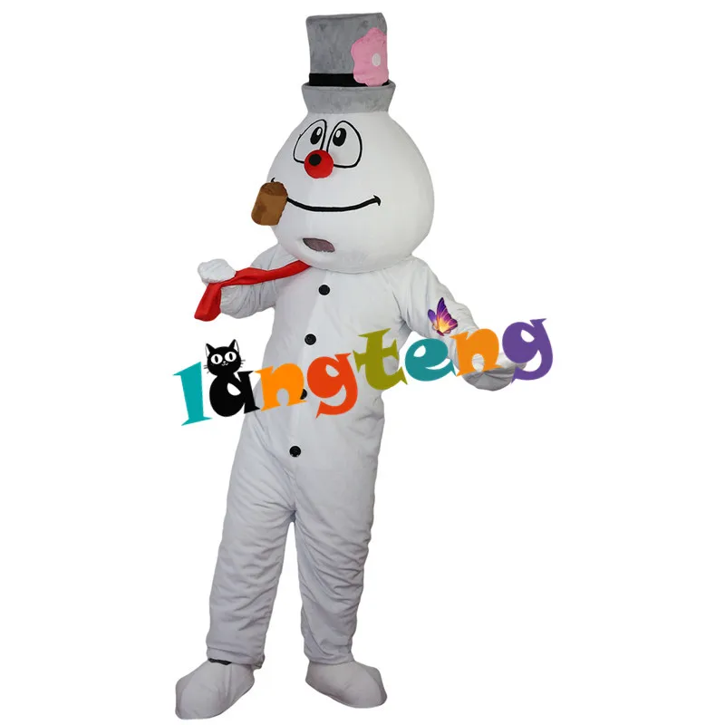 788 Cartoon Cosplay Party Christmas Carnival Apparel Snowman Mascot Costumes
