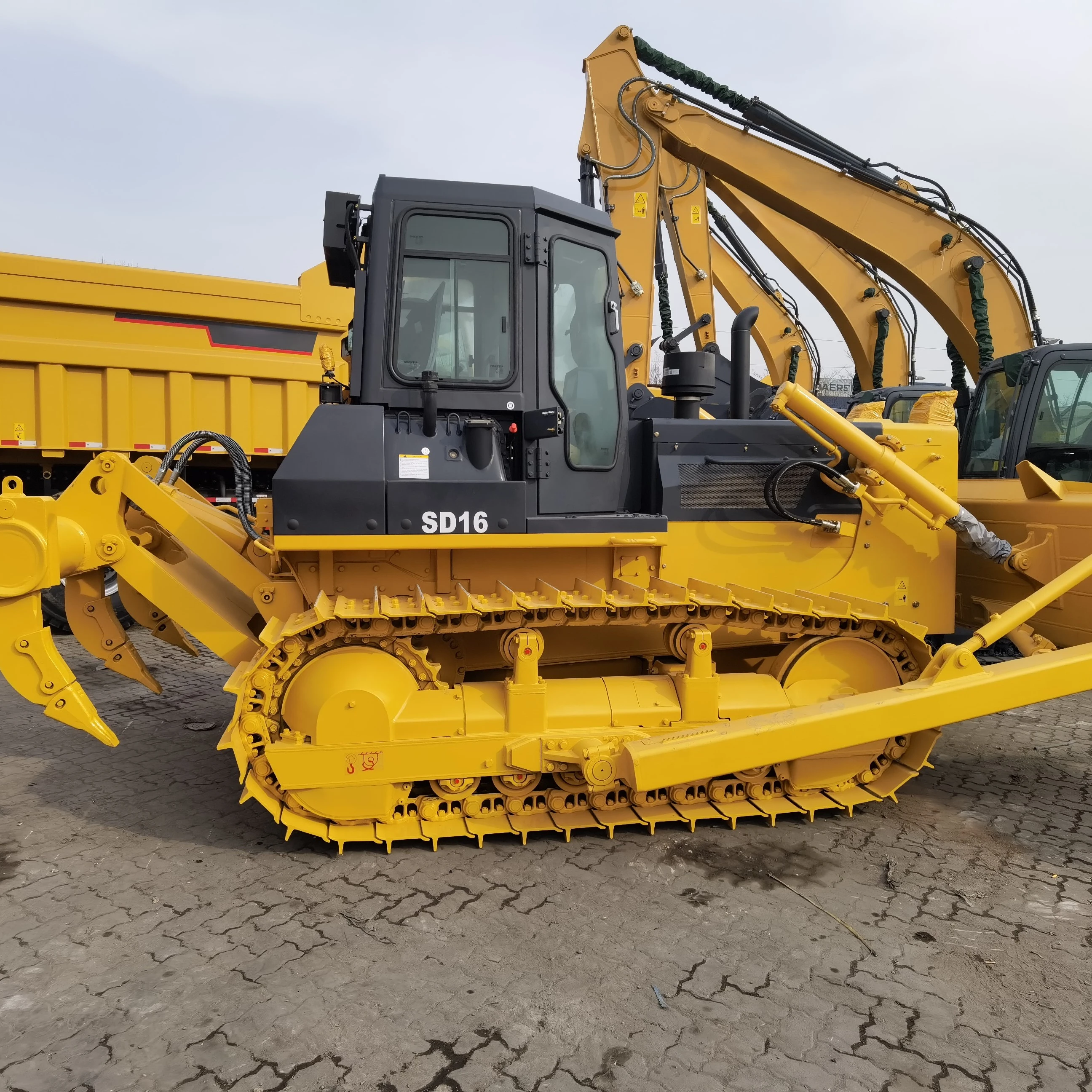 SHANTUI 160HP SD16 Бульдозер гусеничный бульдозер распродажа