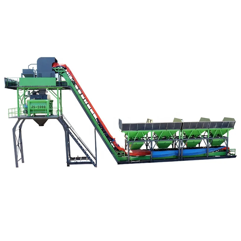 Mobile Portable Ready Mixed Capacity 50m3/h To 240m3/h Concrete Batching Plant For Sale