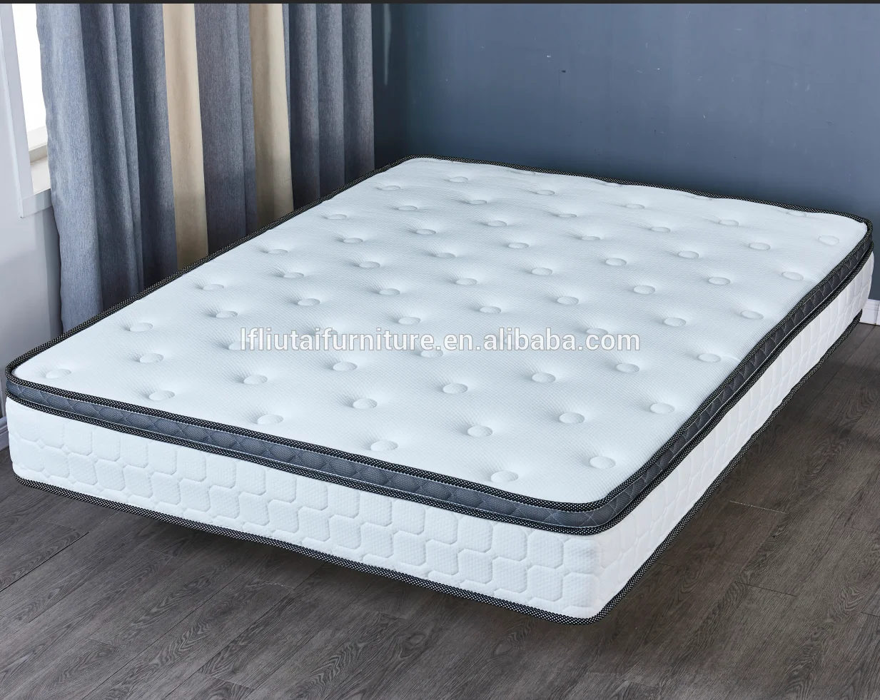 
LTM-10 Gel Memory Foam Bedroom Hilton 5 Star Hotel Spring Mattress 