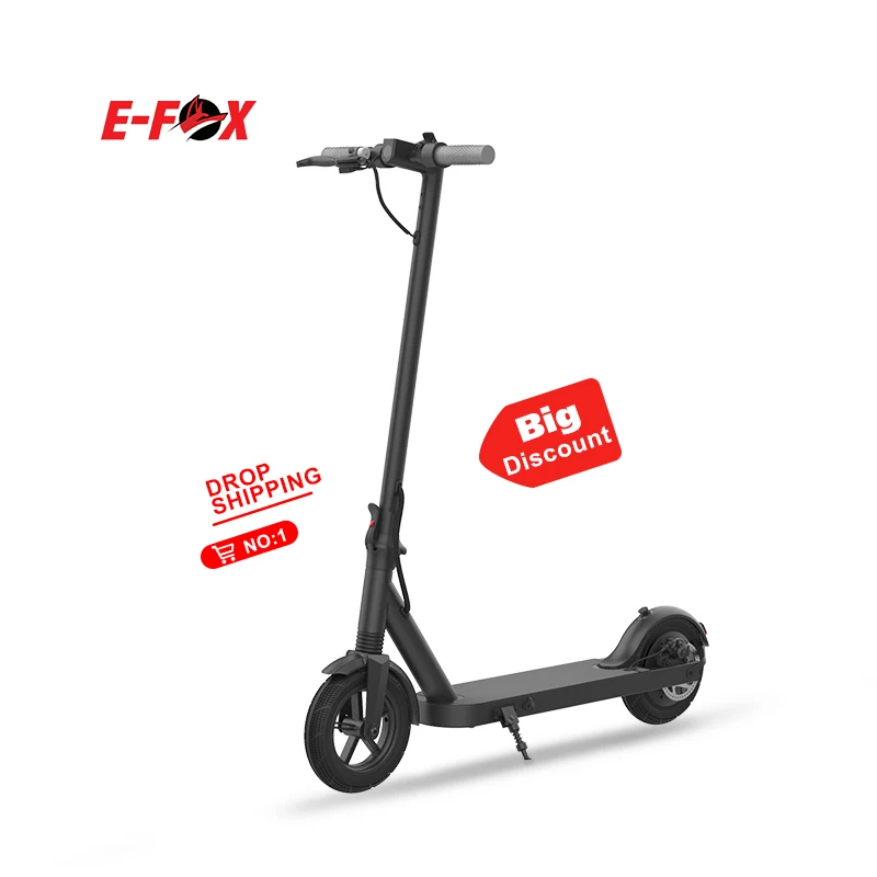 EU warehouse 8.5 inches 350w Brushless motor powerful mobility adult electric scooters with shock absorption function