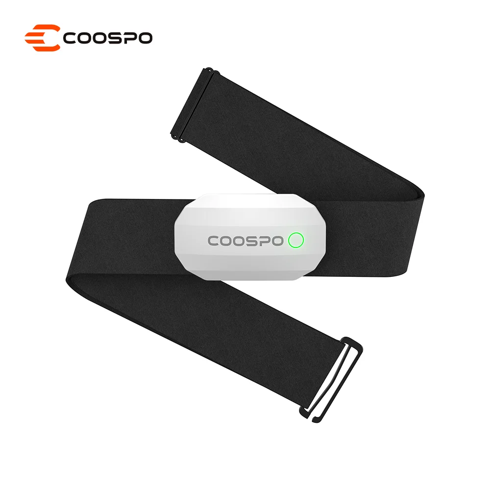 COOSPO H808S Bluetooth ANT+ Chest Heart Rate Monitor for Indoor Outdoor Cycling Running